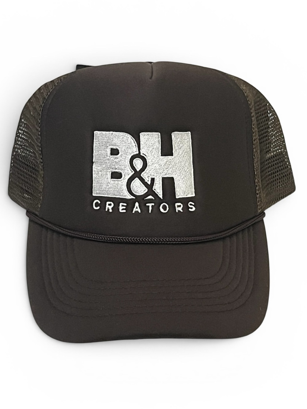 B&H Creators Brown Mesh Trucker Hat